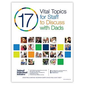 17 Critical Issues A Guide For Fatherhood Practitioners Staff - 17 critical issues cover